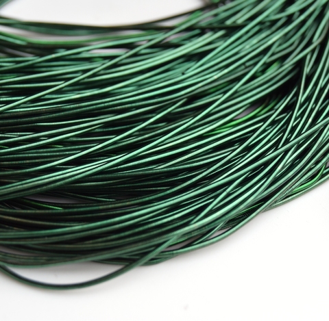 Канитель гладкая зеленый. 1мм (№774)