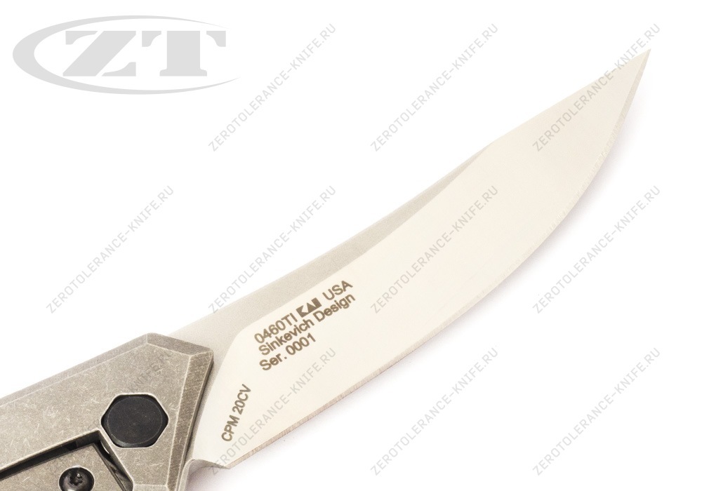 Нож Zero Tolerance 0460Ti First 1 Sinkevich - фотография 