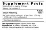 Экстракт расторопши, Nature's Answer, Milk Thistle, 30 мл 2