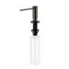 Sancos SC40100GG Дозатор моющего средства кухонный встраиваемый, цвет вороненая сталь