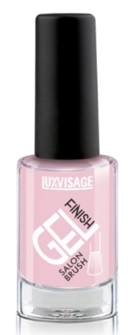 Gel finish Лак для ногтей тон 1 серо-розовый 9 г. Lux Visage