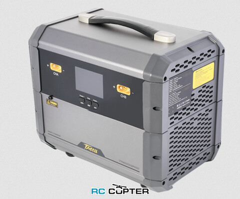 Зарядное устройство Tattu TA9000 PLUS два канала, 9000W (AC 100-240V, 12/14/18/24S max 120A, LiPo/LiHV/LiUHV)