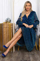 Платье праздничное Млечный путь (бирюзовое) П14646-5М LT Collection