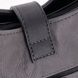 Сумка Саломея 328 македония серый + черный