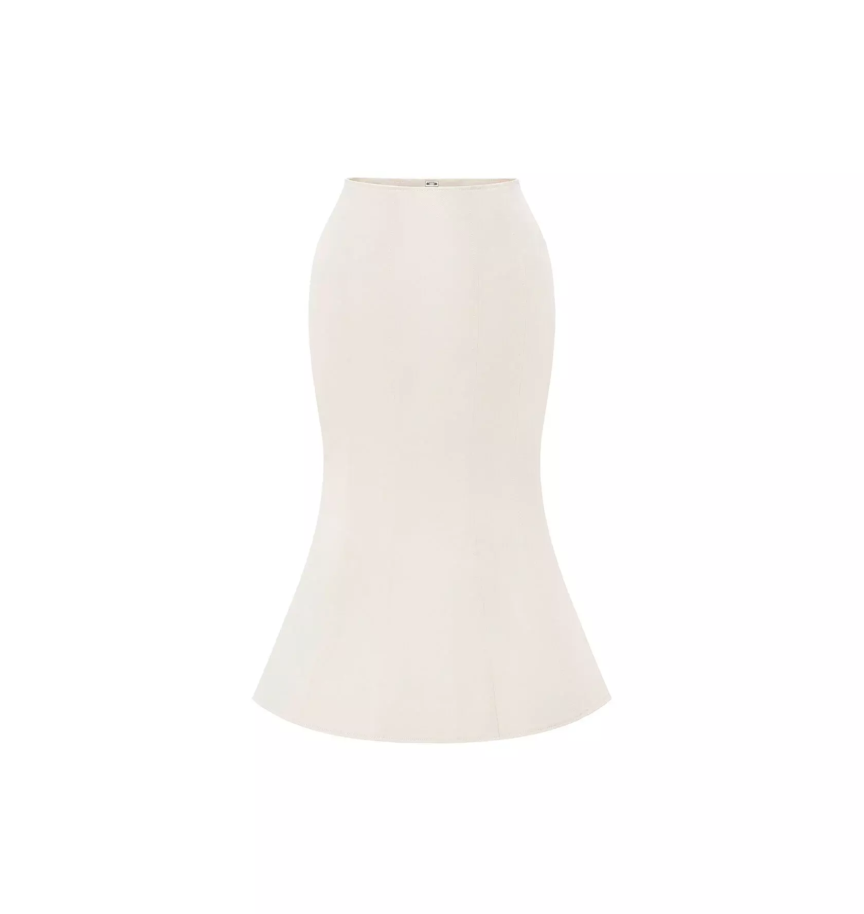 Юбка белая джинсовая