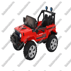 Детский электромобиль "Chinese red" красный, стандартная комплектация