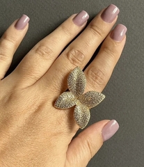 Комплект украшений браслет+серьги+ кольцо GIARDINI (лепестки) в стиле PASQUALe BRUNI