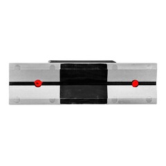 Уровень поверочный брусковый 0,02мм 200x42x40мм CSN255727-1 (Магнитный) Kinex 5051-02-200