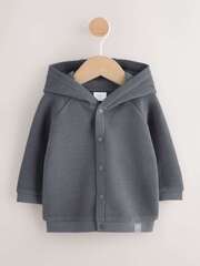 Трикотажная толстовка с капюшоном для малышей W60-374, Темно-серый