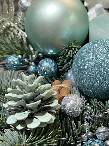 Композиция из нобилиса «Голубая ель»