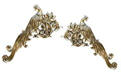 Силиконовые молды Павлин большой правый и левый Набор 2 шт