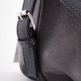 Сумка Саломея 357 македония серый + черный