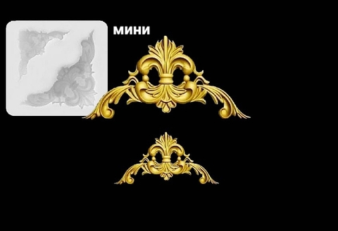 Силиконовый молд № 688 мини