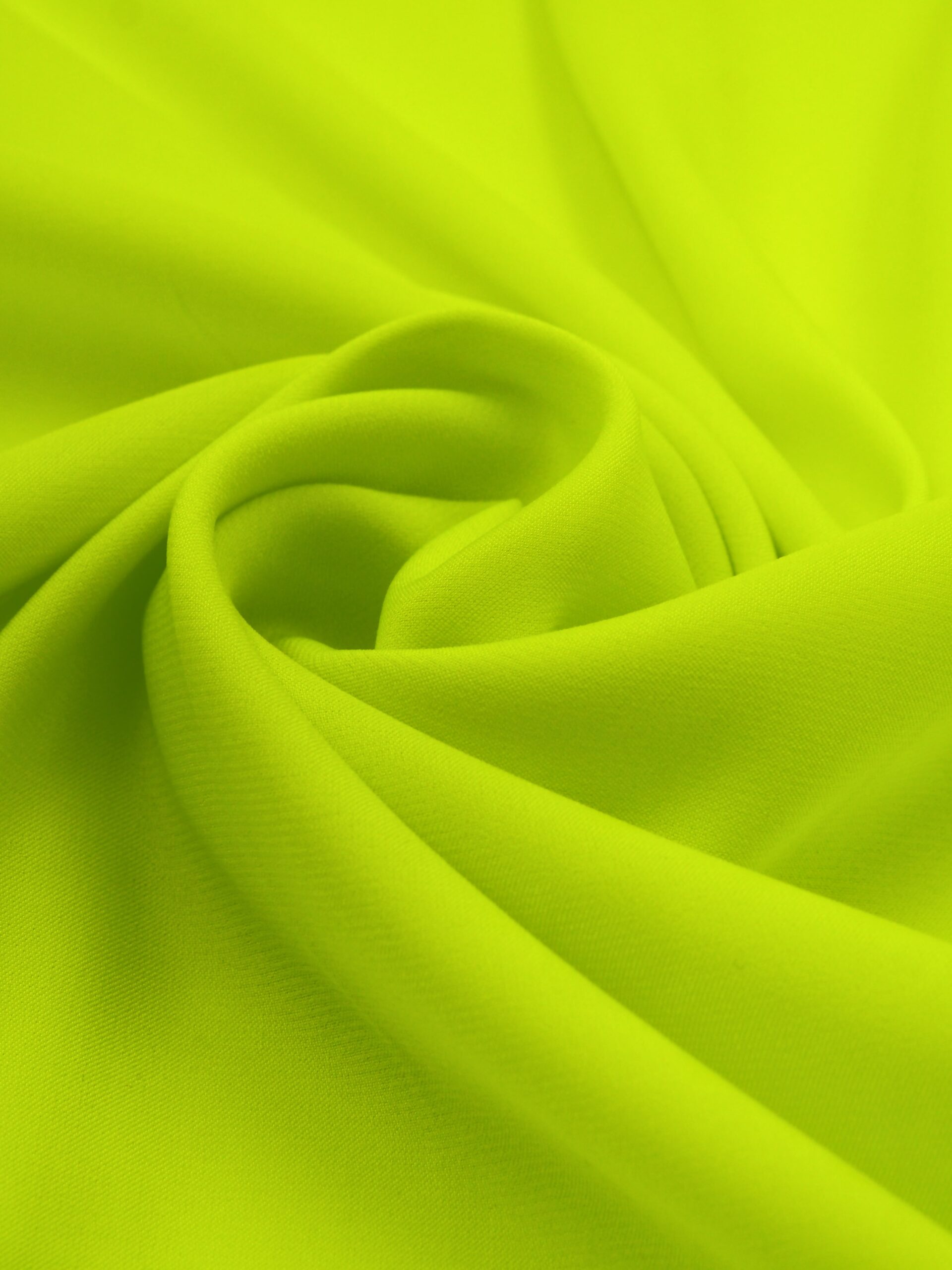 Шелк армани лимон-лайм глянцевый плотность 90 г/м2 отрезом 50х75 см