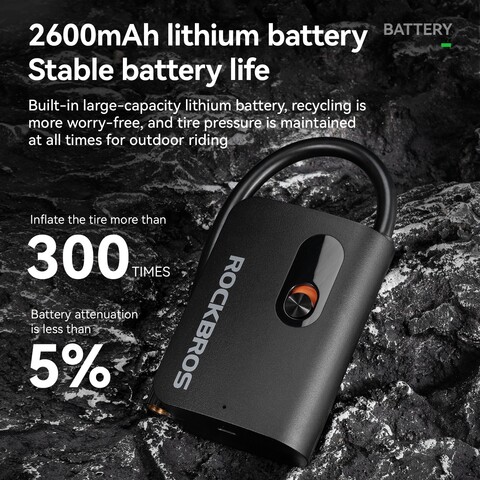 Картинка насос велосипедный Rockbros   - 4