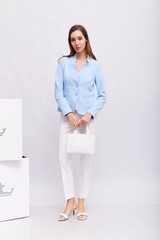 Bianca Жакет трикотажный в классическом стиле