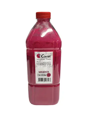 Тонер COMET тип CM-003M Универсал для HP Color 1кг, пурпурный ATM
