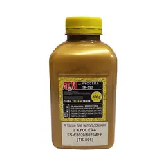 Тонер Mitsubishi/MKI для Kyocera TK-590, TK-5240 универсальный, желтый (100 г)