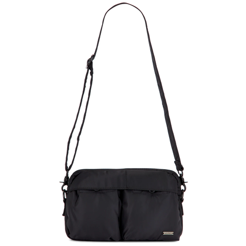 Сумка Alpha Industries Nylon Messenger Bag Black (Черный)