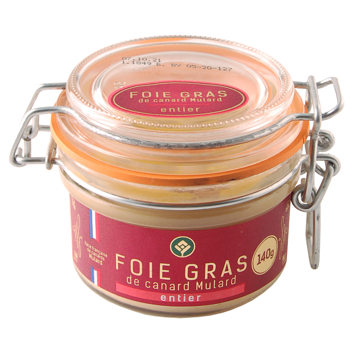 Галерея Вкуса Консервы Foie gras de canard entier Фуа-гра из цельной утки  пастеризов. 140 г