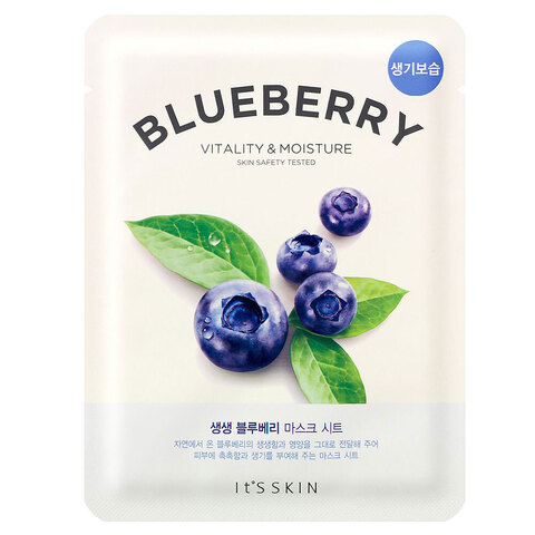 It's Skin The Fresh Blueberry Mask Sheet тканевая маска для лица, 21 г