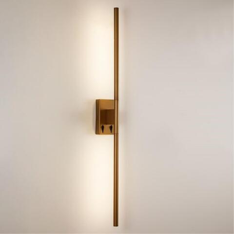 Настенный светодиодный светильник Arte Lamp LINES A2029AP-1GO