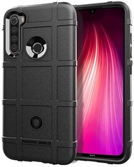 Чехол для Xiaomi Redmi Note 8T цвет Black (черный), серия Armor от Caseport