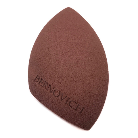 Bernovich Спонж косметический BERNOVICH срезанная капля (коричневый)