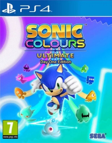 Sonic Colours: Ultimate. Day One Edition (PS4, интерфейс и субтитры на русском языке)