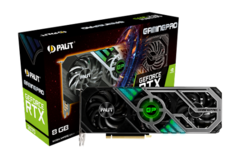 Видеокарта PCI-E 8192Mb Palit RTX 3070 Gaming Pro, GeForce RTX3070 ( NE63070019P2-1041A)
