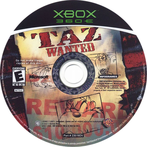 Taz Wanted (XBOX360E) [Xbox 360]