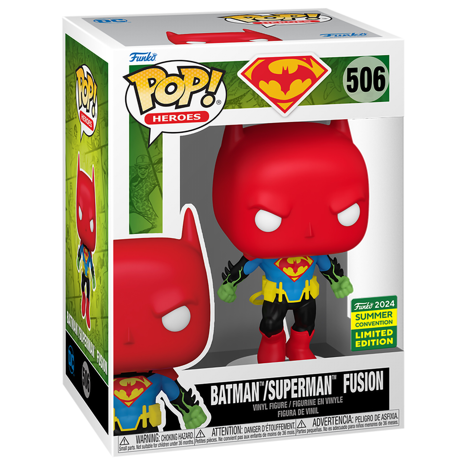 Funko POP! DC Heroes: Batman/Superman Fusion (Funkon 2024) (506
