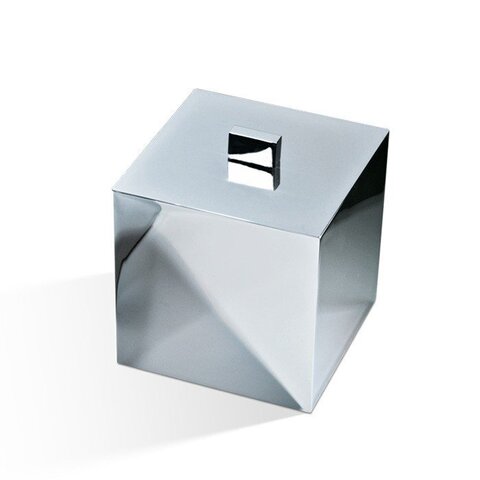 Decor Walther 0846500 Decor Walther Cube DW 3560 Баночка универсальная 13x13x14.5см, с крышкой, цвет: хром