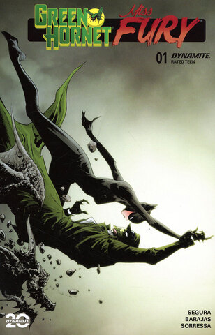 Green Hornet Miss Fury #1 (Cover B)