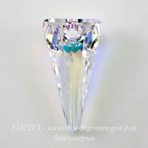 6480 Подвеска Сваровски Spike Crystal AB (18 мм) ()