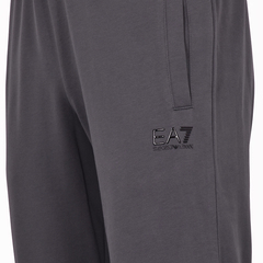 Теннисные брюки EA7 Man Jersey Trouser - iron gate/black