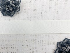 Лента репсовая, ш. 2,5 см, сливочный