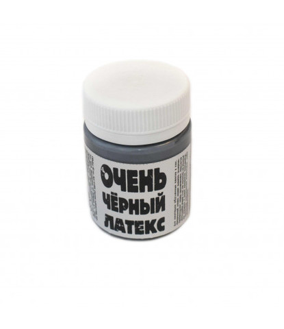 Очень черный латекс