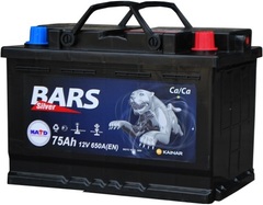 BARS SILVER 6СТ- 75 аккумулятор