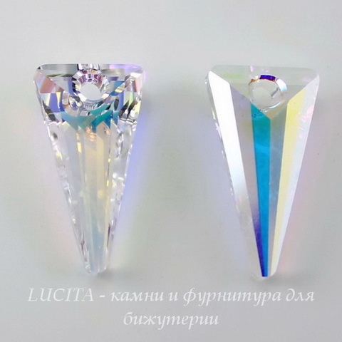 6480 Подвеска Сваровски Spike Crystal AB (18 мм) ()