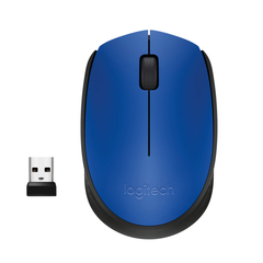 Мышь Logitech беспроводная M171,  синий