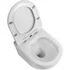 Унитаз подвесной BelBagno Uno 2.1 BB7006CHR+SC безободковый 36x48.5x33 см, с сиденьем дюропласт
