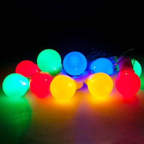 Светодиодная гирлянда Feron CL119 «Яркие цветные шарики», длина 30000 мм, цвет свечения мультиколор