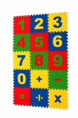 Напольная мозаика-пазл ECO COVER 25МПД1/Ц Математика