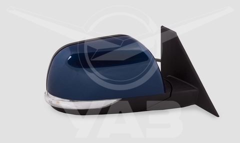 Зеркало наруж УАЗ-3163 (с10.2014-) правое ОКМ (темно-голубой металлик)
