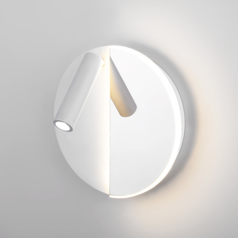 Настенный светодиодный светильник 40105/LED Drom LED белый/хром