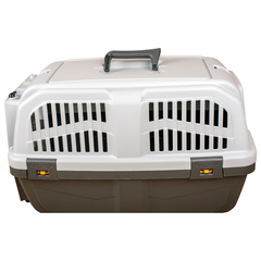 MPS SKUDO 1 переноска с металлической дверцей с замком серая 48х31,5х31h см