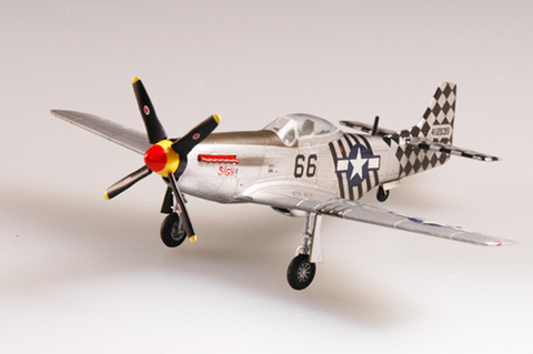 Модель Истребитель ВВС США P-51D Мustang масштаб 1:72