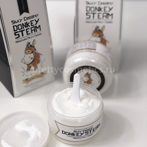 Elizavecca Donkey Piggi Крем для кожи молочный увлажняющий Silky Creamy Donkey Steam Moisture Milky Cream 100 мл