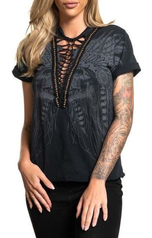 Affliction | Футболка женская Wichitawa AW23205 перед